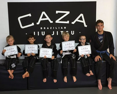 Little Kids BJJ Grading December 2017