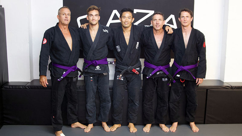 CAZA BJJ Grading 2 For 2018 Purple Belts