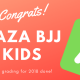 LAst CAZA BJJ Kids Grading For 2018