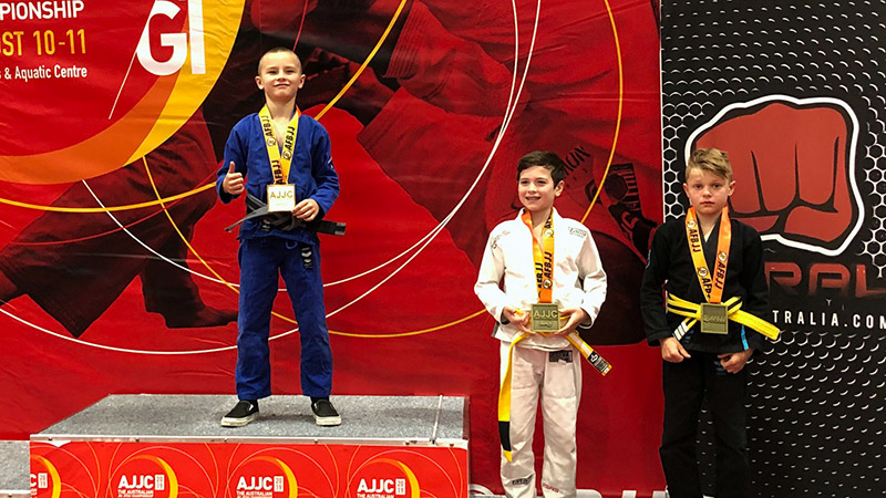 Daniel At The 2019 Australian BJJ National Championship