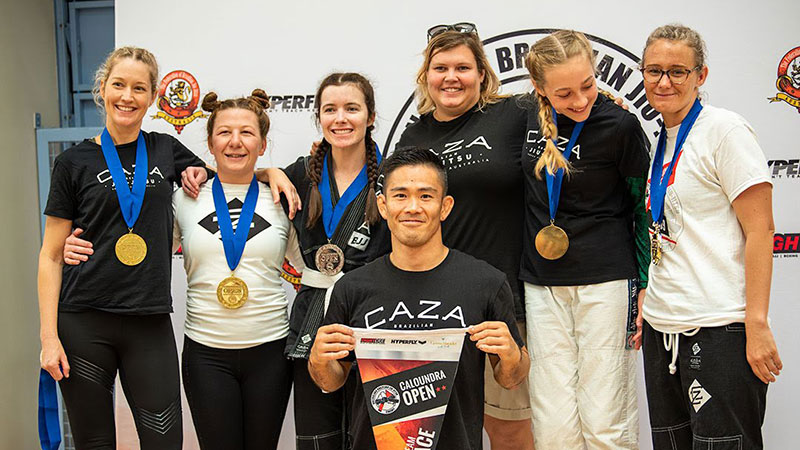 CAZA BJJ Women's Comp Team