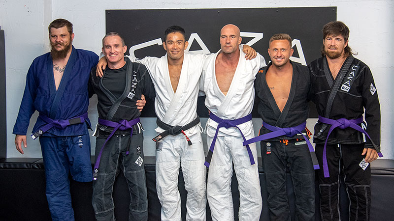 CAZA BJJ December 2020 Grading Purple Belts