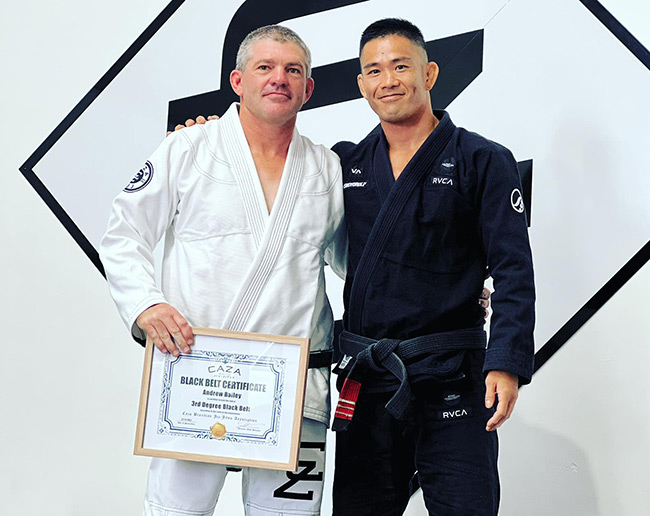 Coaches Andrew Bailey & Yoshi Hasegawa