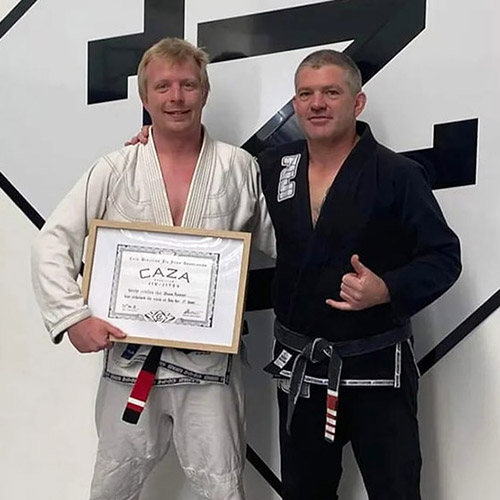 CAZA 1st Degree Black Belt Michael Pedersen