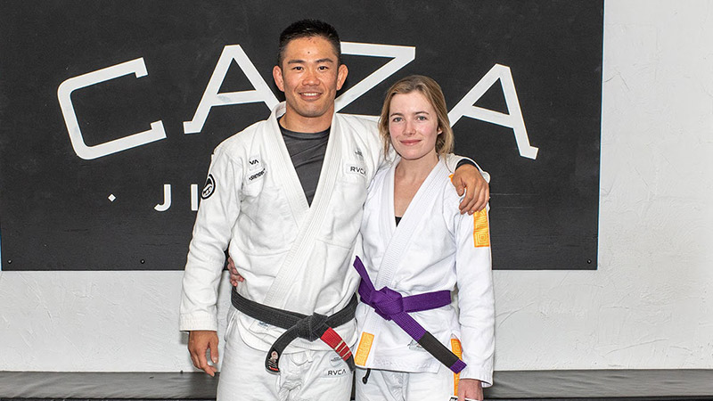Promoted to Purple Belt